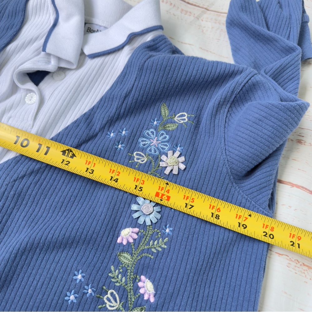 Bonworth Y2K Sweater – Women’s XS Petite (Embroidered Flowers) - Picture 5 of 7